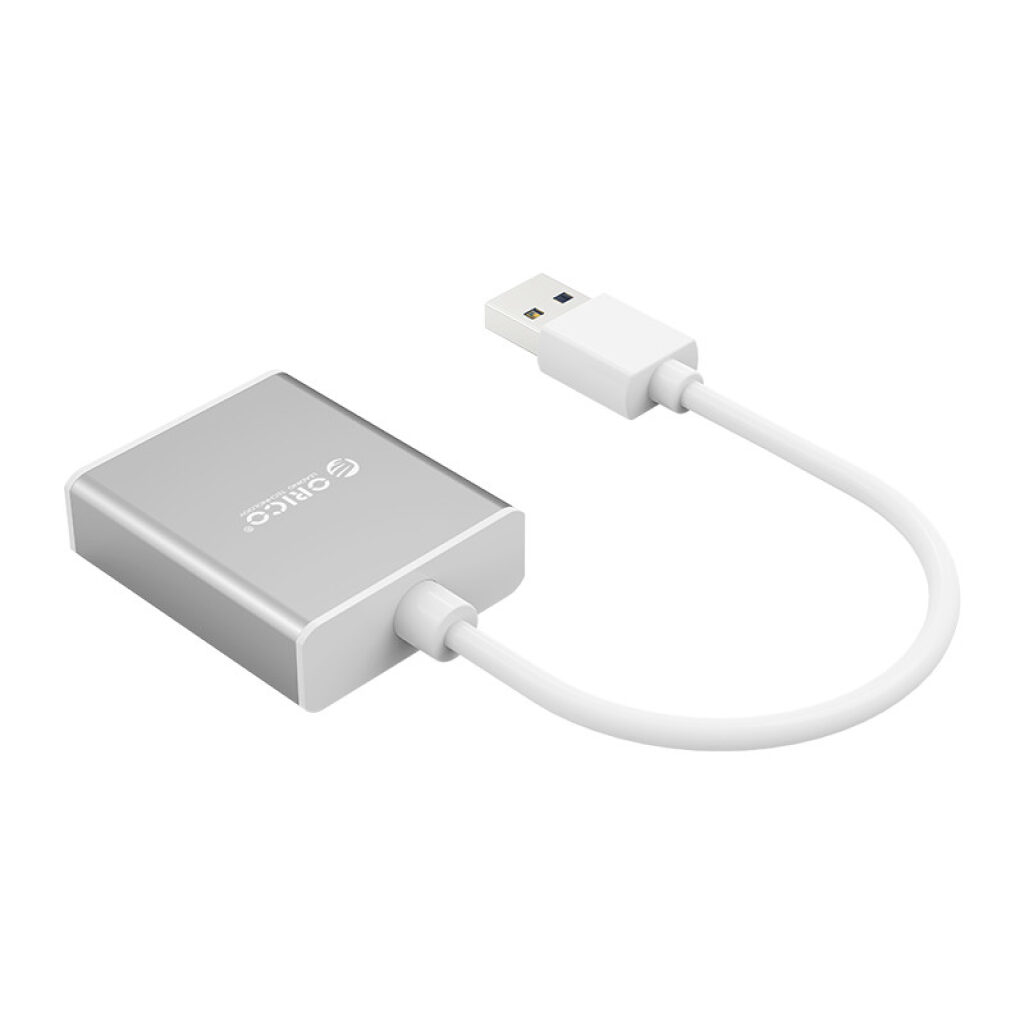 Orico USB 3.0 to HDMI Adapter UTH-SV-BP in Elegant Silver - Image 2
