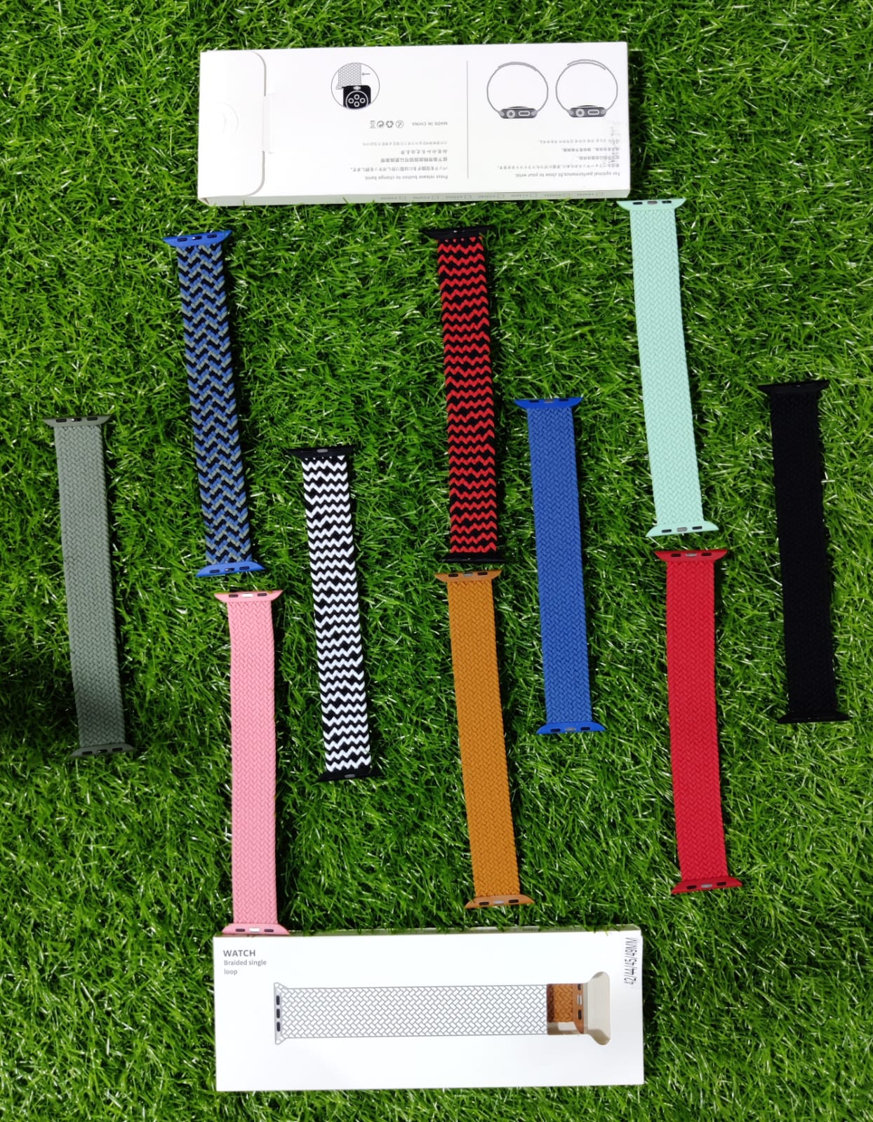 Braided Single Loop Smartwatch Straps - 42/44/45/49mm