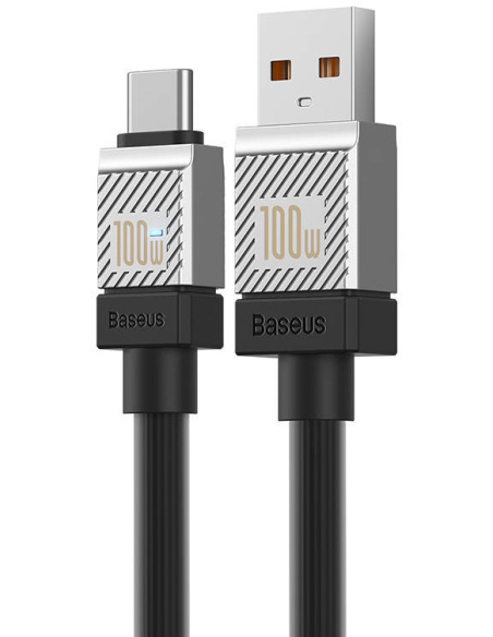 Baseus CoolPlay Series Fast Charging Cable USB to Type-C 100W - 2m Black - Image 2