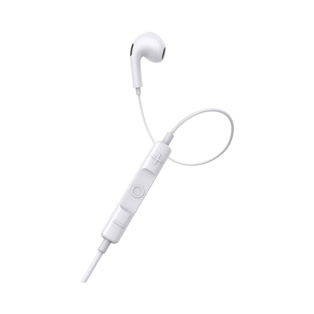 Baseus Encok Type-C Lateral In-ear Wired Earphone C17 in White - Image 3